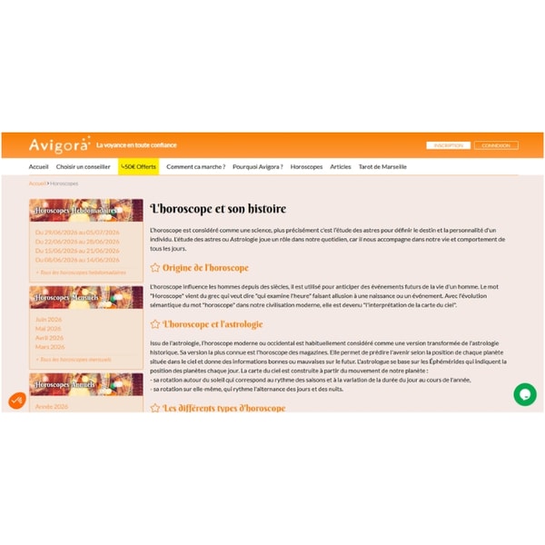 Avigora Horoscope Avis
