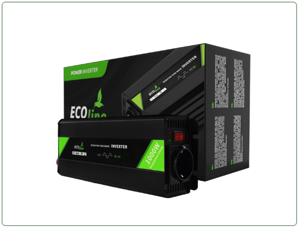 Wetona EcoLine Onduleur 24V vers 230V &ndash; 1000W Onde Sinuso&iuml;dale Modifi&eacute;e Avis