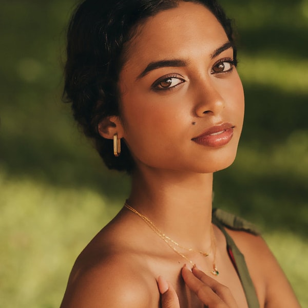Aya Jewels Chunky Ridged Hoops Review