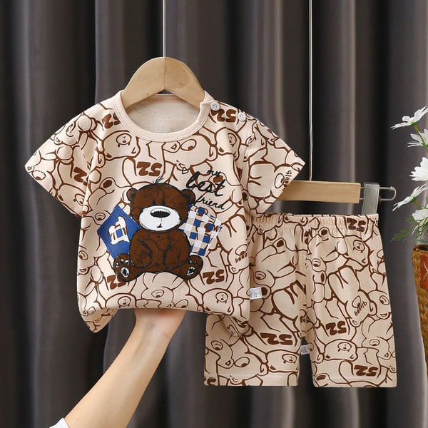 Babie White 2PCS Children's Sets Kids Clothes Review