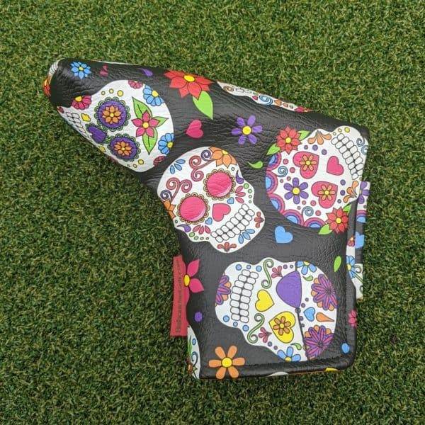 Babouche! Golf Black Sugar Skull Blade Putter Cover Review