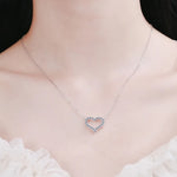 Babylonni 2CT Radiant Heart Moissanite Pendant Necklace Review