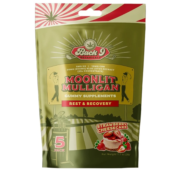 Back 9 Botanicals Moonlit Mulligan Rest and Recovery Gummies Review