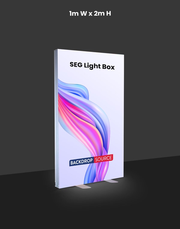 Backdropsource SEG Frameless Fabric Led Light Box Display Review