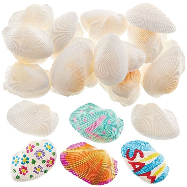 Baker Ross White Painting Shells Review