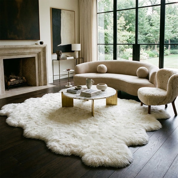 BALARUGS Luxurious Faux Sheepskin Rug Review