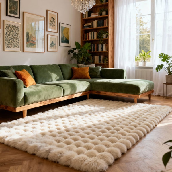 BALARUGS Faux Fur Shaggy Area Rug Review