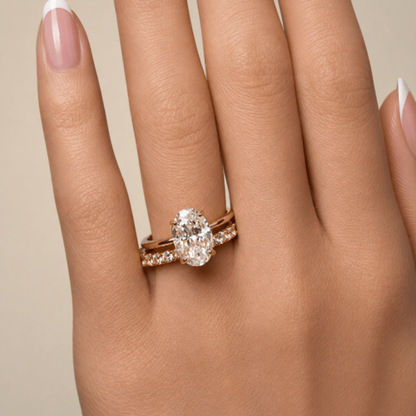 Balmante Jewelry Crushed Ice Oval Cut Ring Review