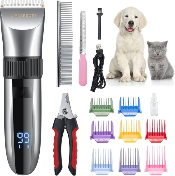 BarberBoss Cordless Dog Grooming Clippers Kit Review