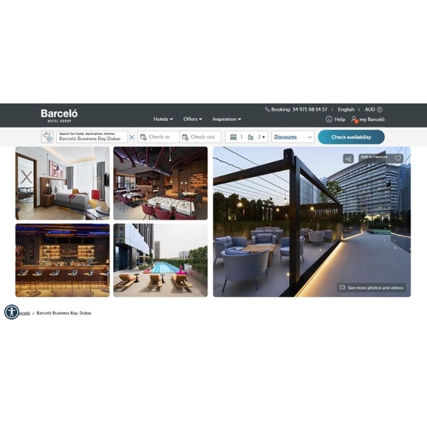 Barcel&oacute; Hotels & Resorts Business Bay Dubai Review