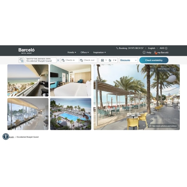 Barcel&oacute; Hotels & Resorts Occidental Sharjah Grand Review