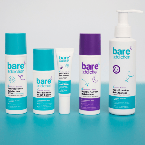 Bare Addiction Bare Addiction Clear and Bright Kit 5 Product Routine Review
