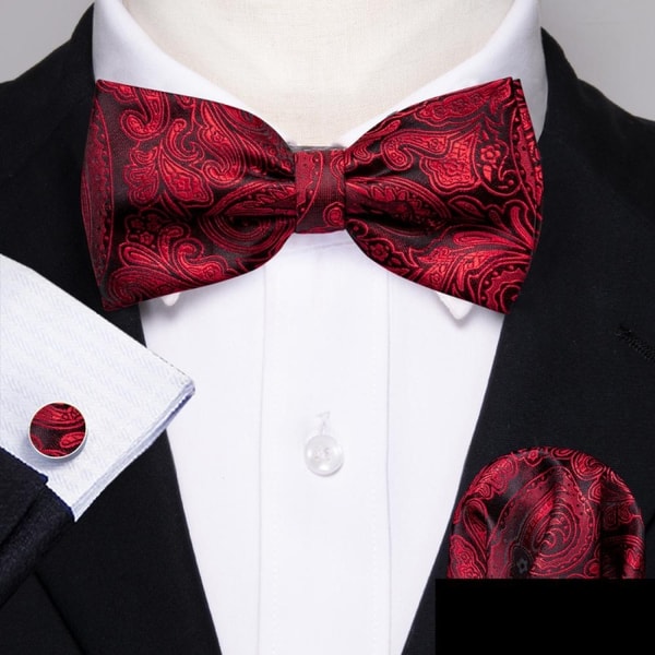 Barry Wang Red Bow Tie Reviews 