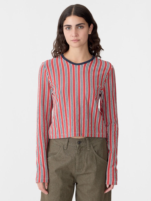 Bassike Vertical Stripe Long Sleeve T-Shirt Review