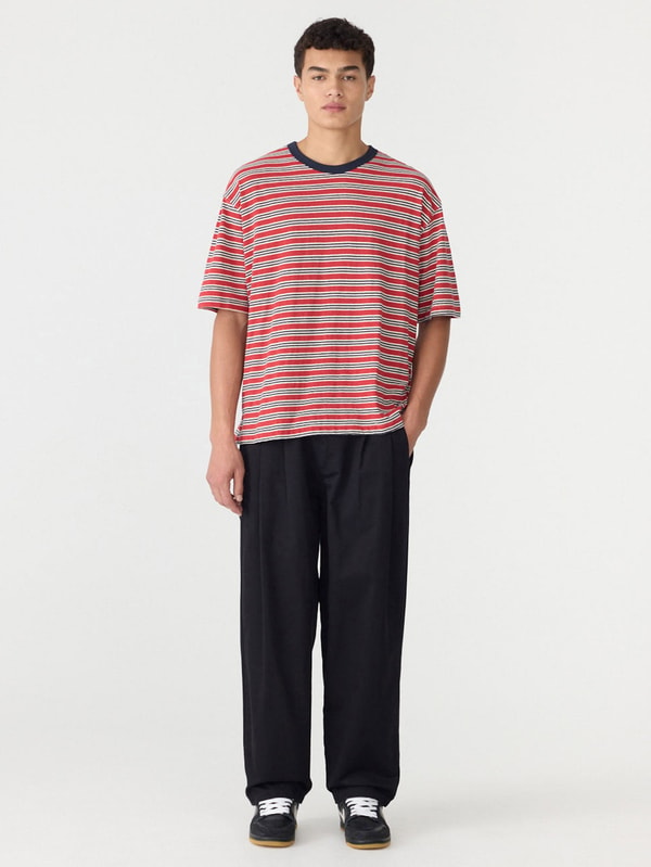 Bassike Stripe Boxy T-Shirt Review