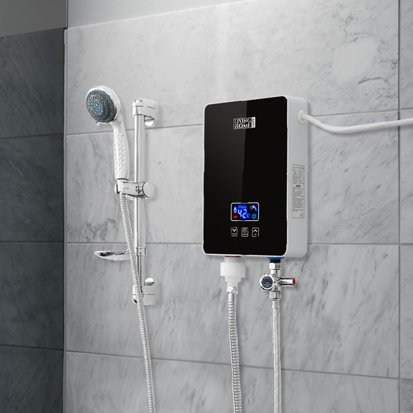 Bathroom Deco 6kW Electric Instant Hot Water Heater Tankless with Shower Kit Black Review