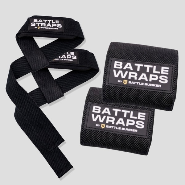 Battle Bunker Wrist Wraps and Lifting Straps Bundle Reviews