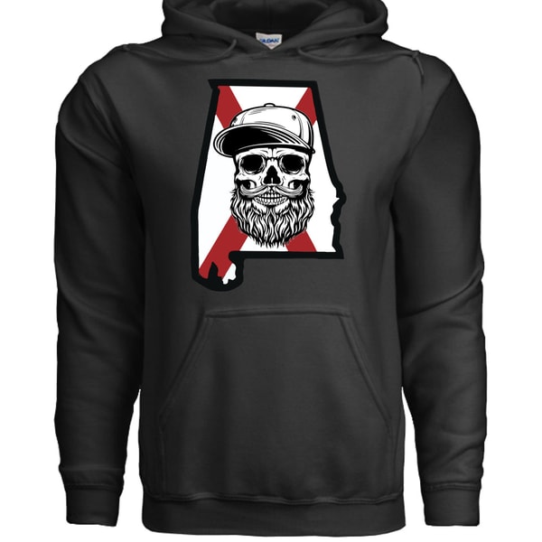 Beard Guys Hat Club Alabama Bearded Skull Hoodie Review