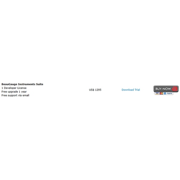 BeauGauge Instruments Suite 1 Developer License Review