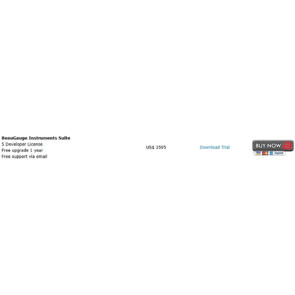 BeauGauge Instruments Suite 5 Developer License Review