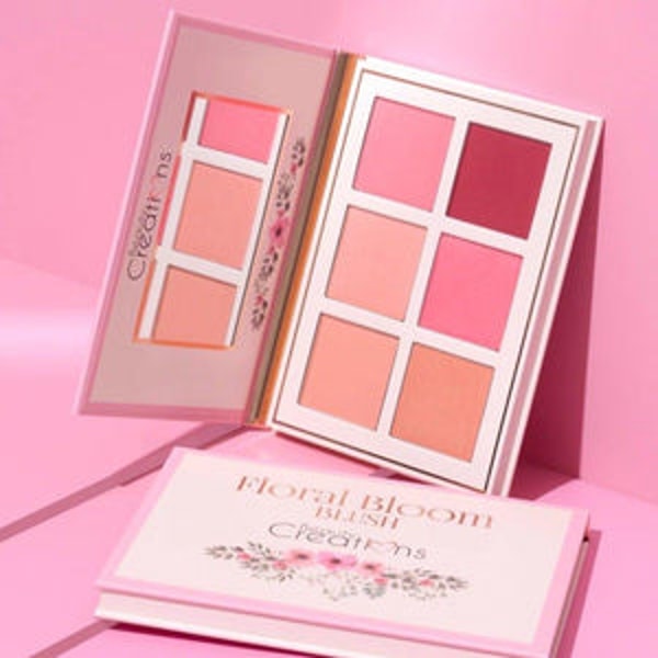 Beauty Creations Cosmetics Floral Bloom Blush Palette Review