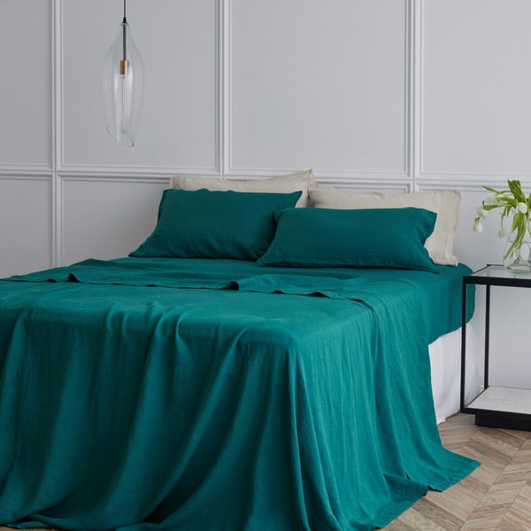 Bedding Co French Flax Linen Sheet Set Reviews