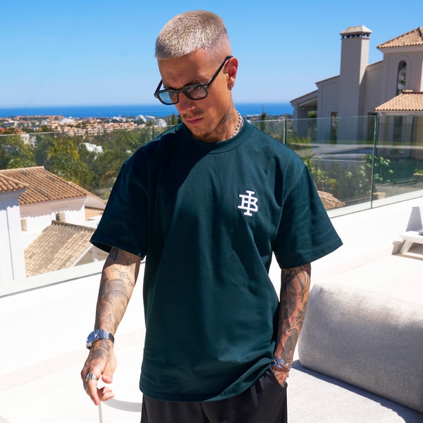 Bee Inspired Guedes Oversized T-Shirt Pine Green Reviews