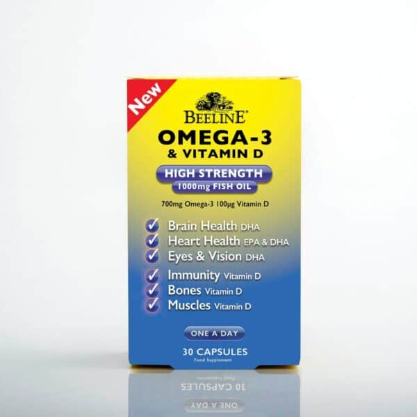 Beeline Healthcare Omega-3 Vitamin D Capsules Review