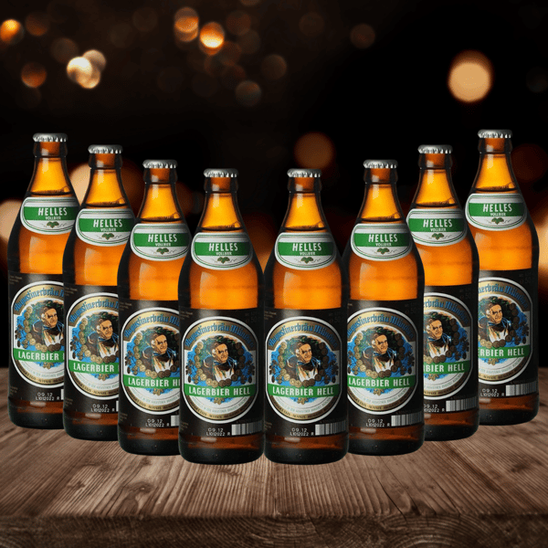 Beerhunter Augustiner Helles German Lager 500ml Bottles Review