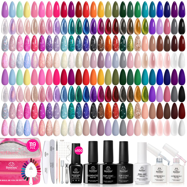 Beetles Gel Polish 100 Colors Spring Nails Review
