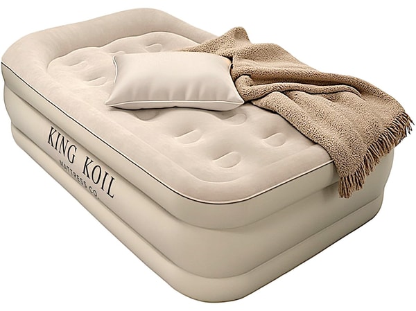 King Koil Air Mattress Beige