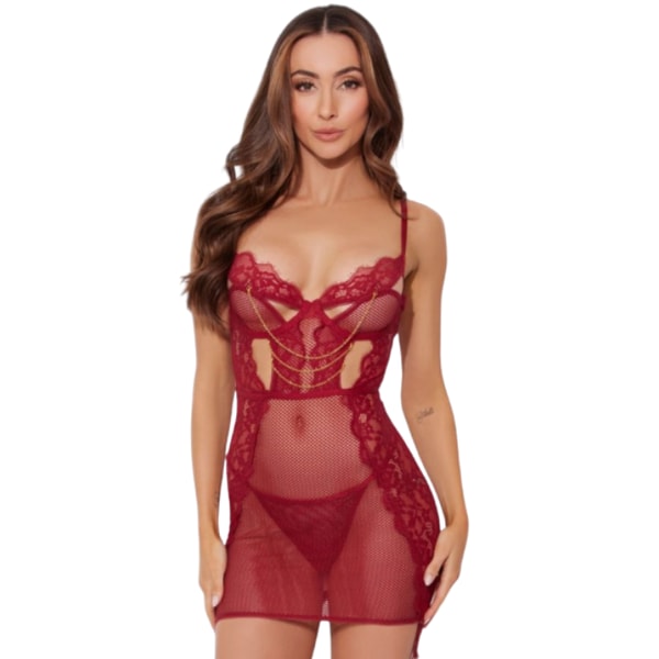 Belle Lingerie House Of Desire Dezi Lace & Chain Chemise Set Review