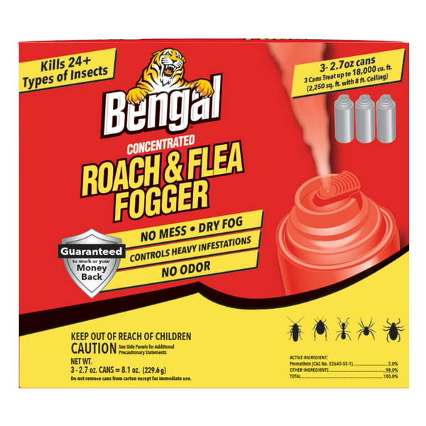 Bengal Products Concentrated Roach & Flea Fogger Review