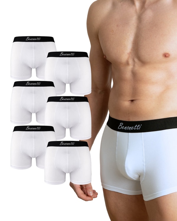 Benonetti Herren Boxershorts Wei&szlig; Bewertung