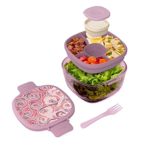 Bentgo Glass Prints All-in-One Salad Container Reviews