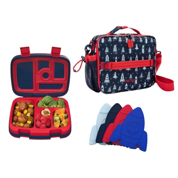 Bentgo Kids Prints Lunch Box, Lunch Bag & Ice Packs Reviews
