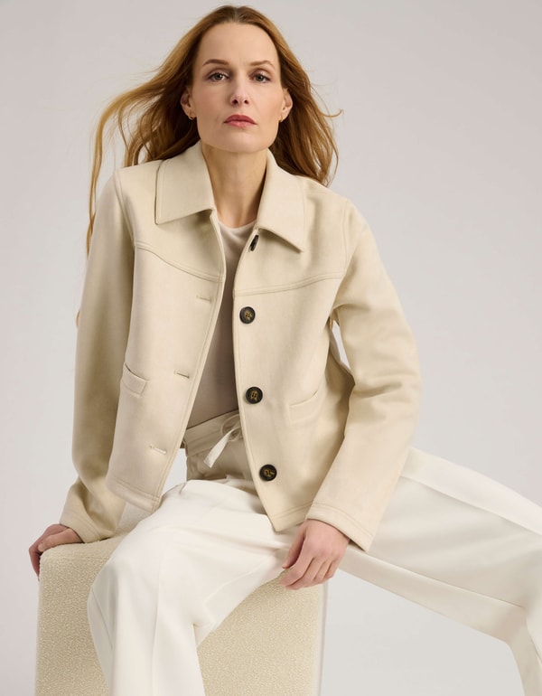 Bernardo Fashions Maribel Faux Suede Jacket Review