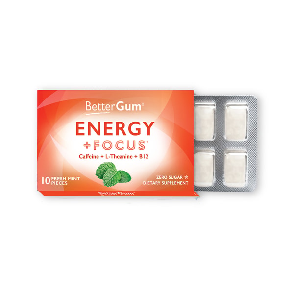 BetterGum Energy + Focus Gum Review