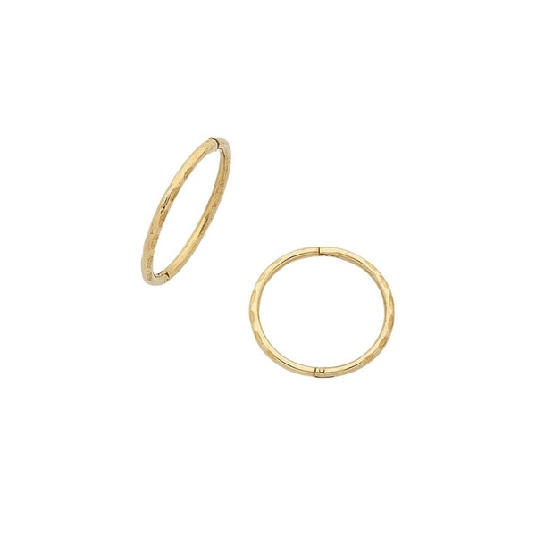 Bevilles Jewellers 10mm Sleeper Earrings in 9kt Yellow Gold Reviews
