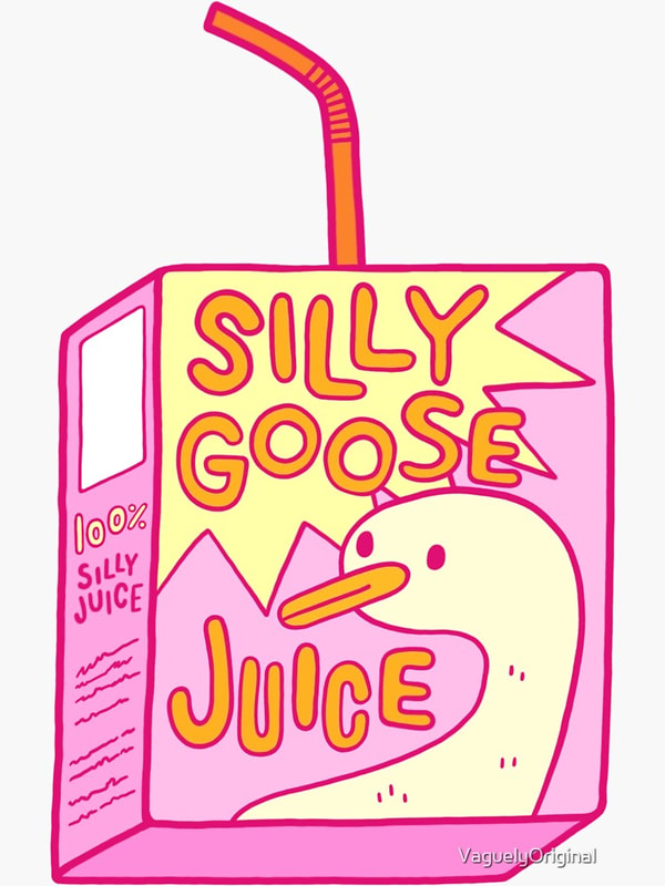 Redbubble Silly Goose Juice Sticker Review