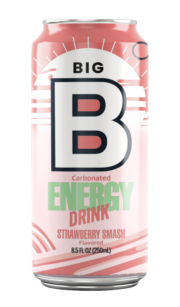 Big B Energy Drinks Strawberry Smash Review