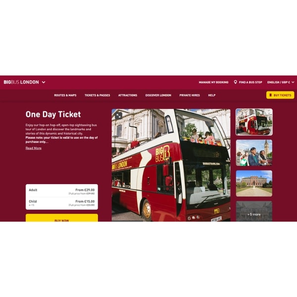 Big Bus Tours London One Day Ticket Review