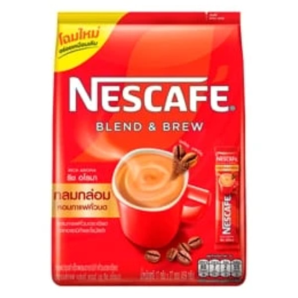 Big C Nescafe Blend & Brew Rich Aroma Instant Coffee 3 in 1 Review