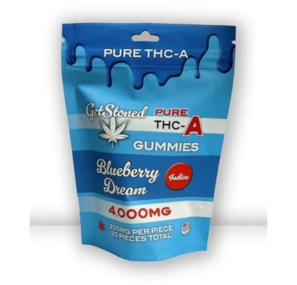 Big D CBD Get Stoned Pure THCA Gummies 4000mg 20ct Review