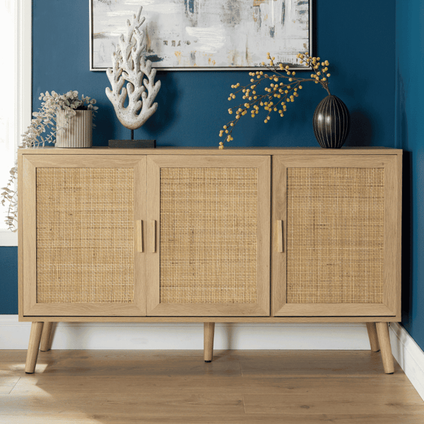 Big Furniture Warehouse Astbury Rattan 3 Door Natural Sideboard Review