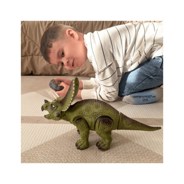 BilligLek WOOPIE Fj&auml;rrstyrd RC Triceratops Dinosaur Robot Recension