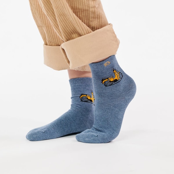 BILLYBELT Children's patterned socks Scooter Review