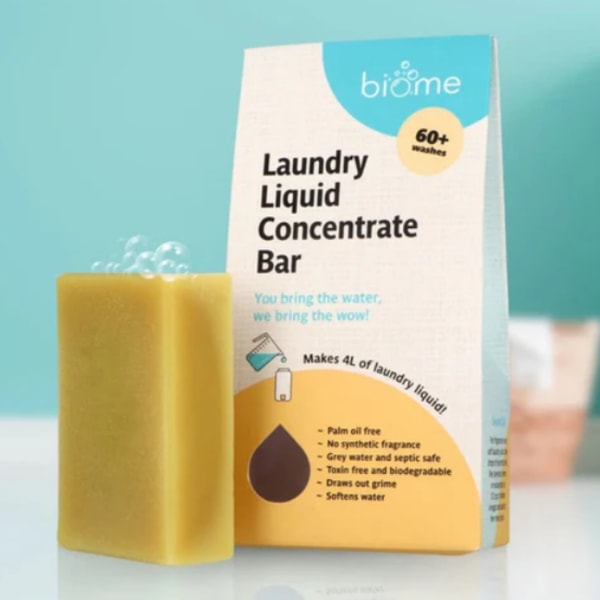 Biome Laundry Liquid Concentrate Bar Review