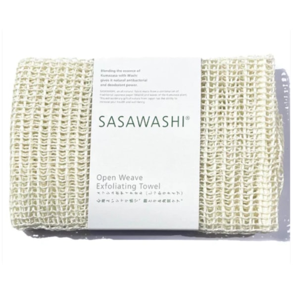 Biome Sasawashi Open Weave Exfoliating Shower Towel Review