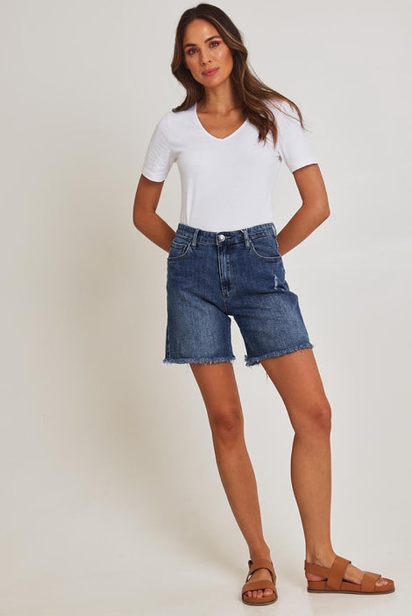 Birdsnest Kerrie Frayed Hem Shorts Review